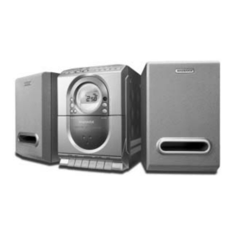 Magnavox MME100 - Audio Micro System user guide