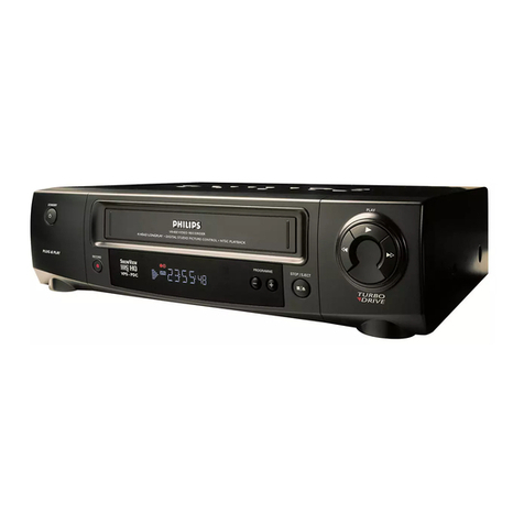 Philips VR400 User manual