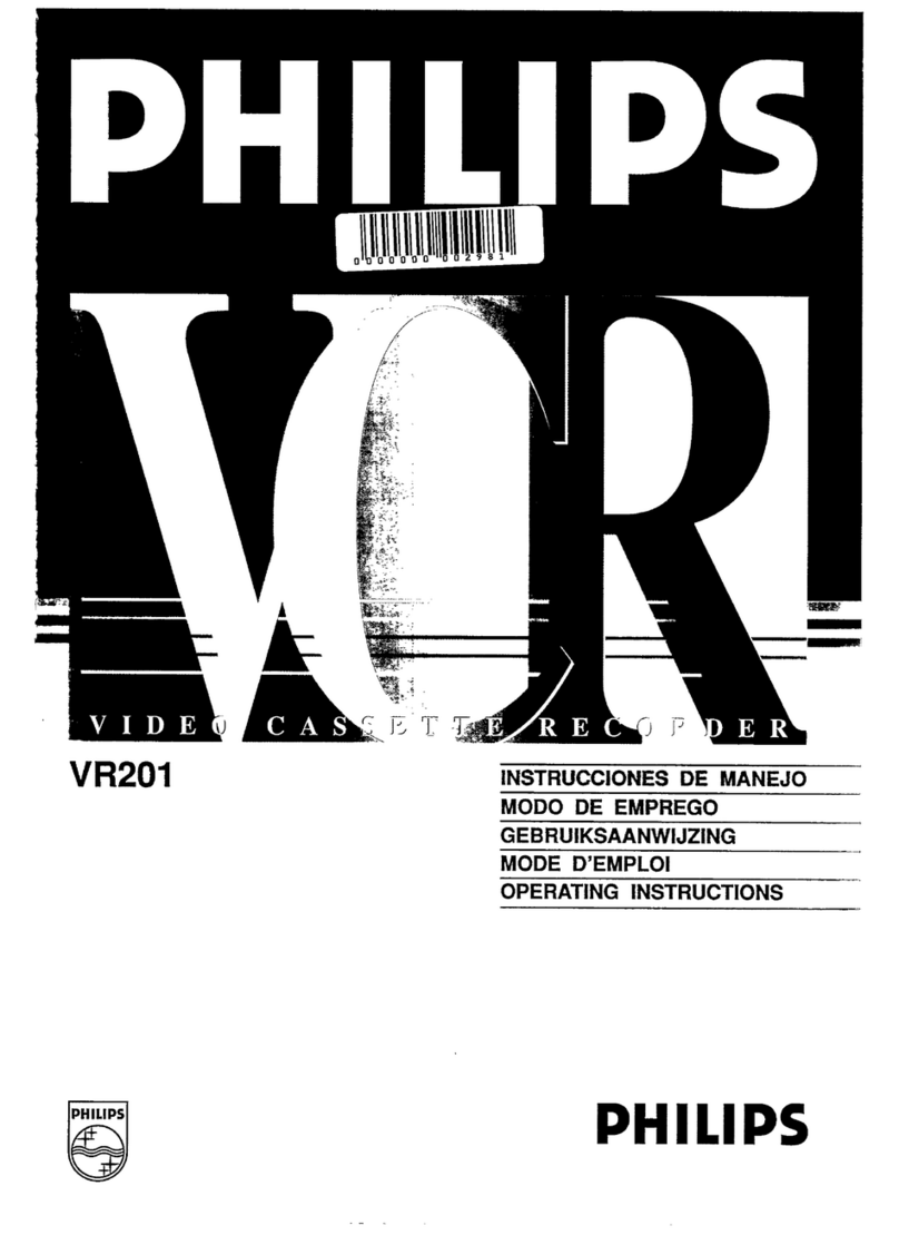 Philips VR201 System manual Philips VR201 System manual