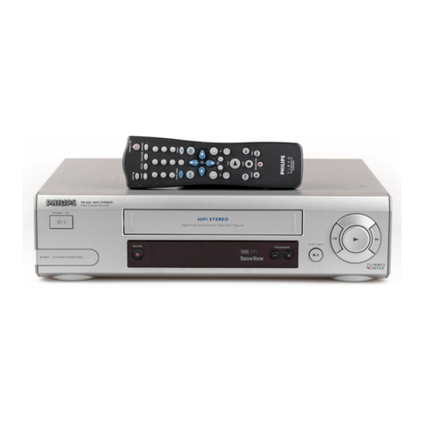 Philips VR620/07 User manual