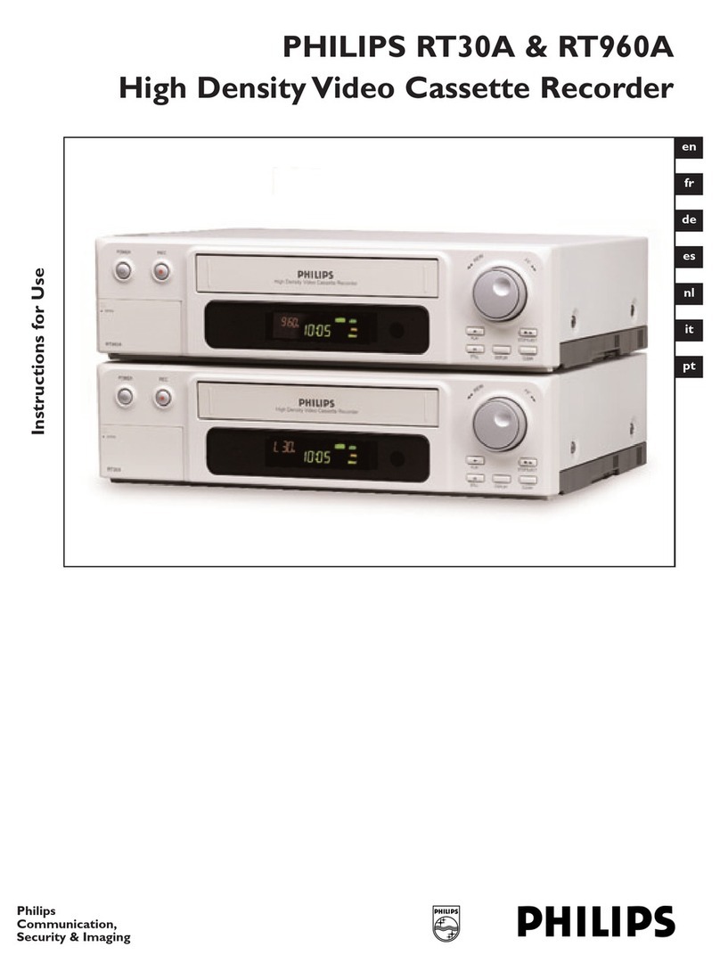 Philips RT30A User manual Philips RT30A User manual