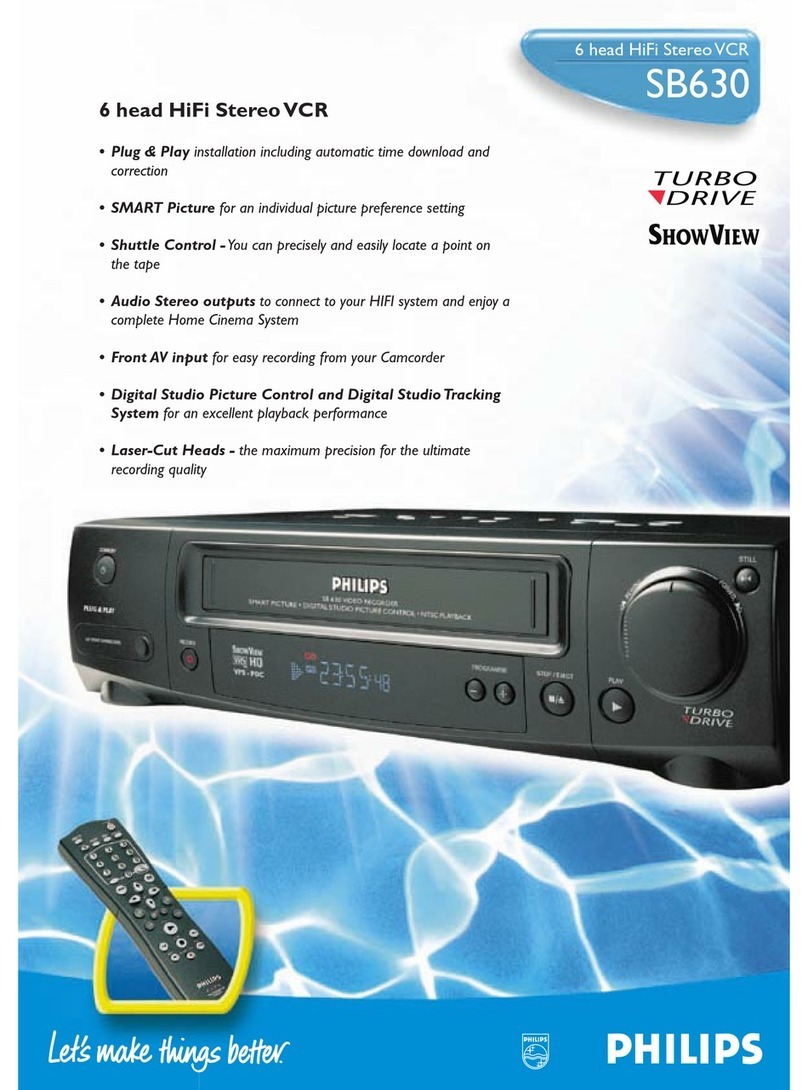 Philips SB630 User manual Philips SB630 User manual