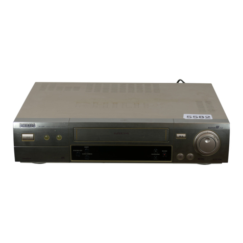 Philips VR1500 Specification sheet