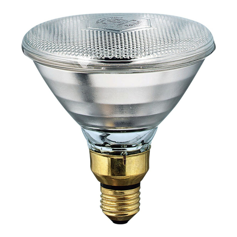 Philips HalogenA PAR 38 User manual Philips HalogenA PAR 38 User manual