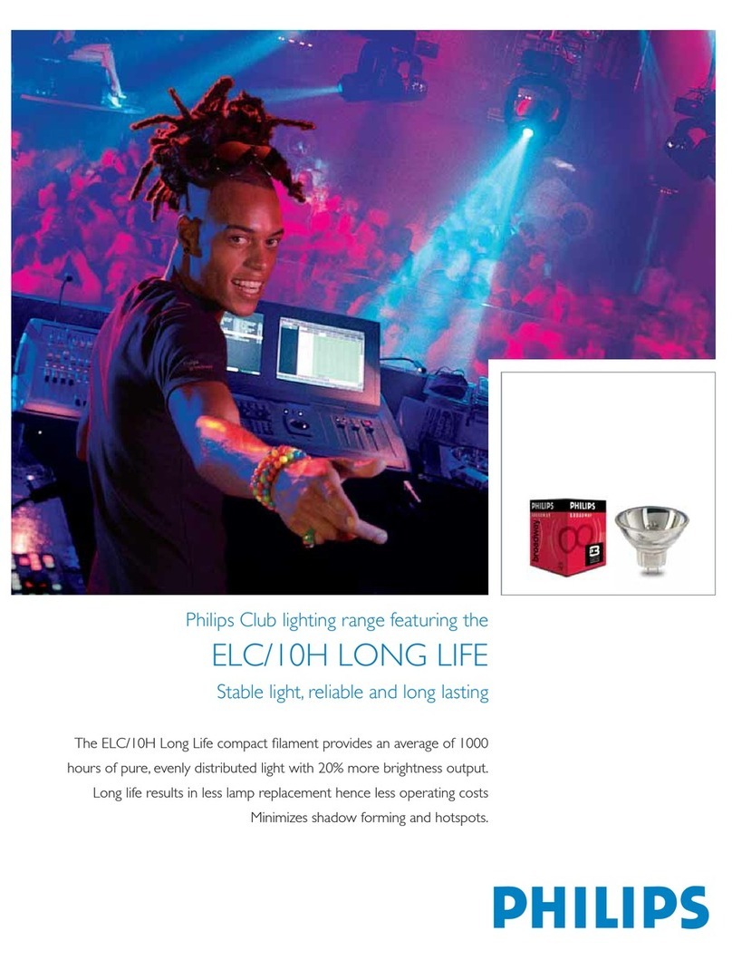 Philips ELC/10H Long Life Specifications