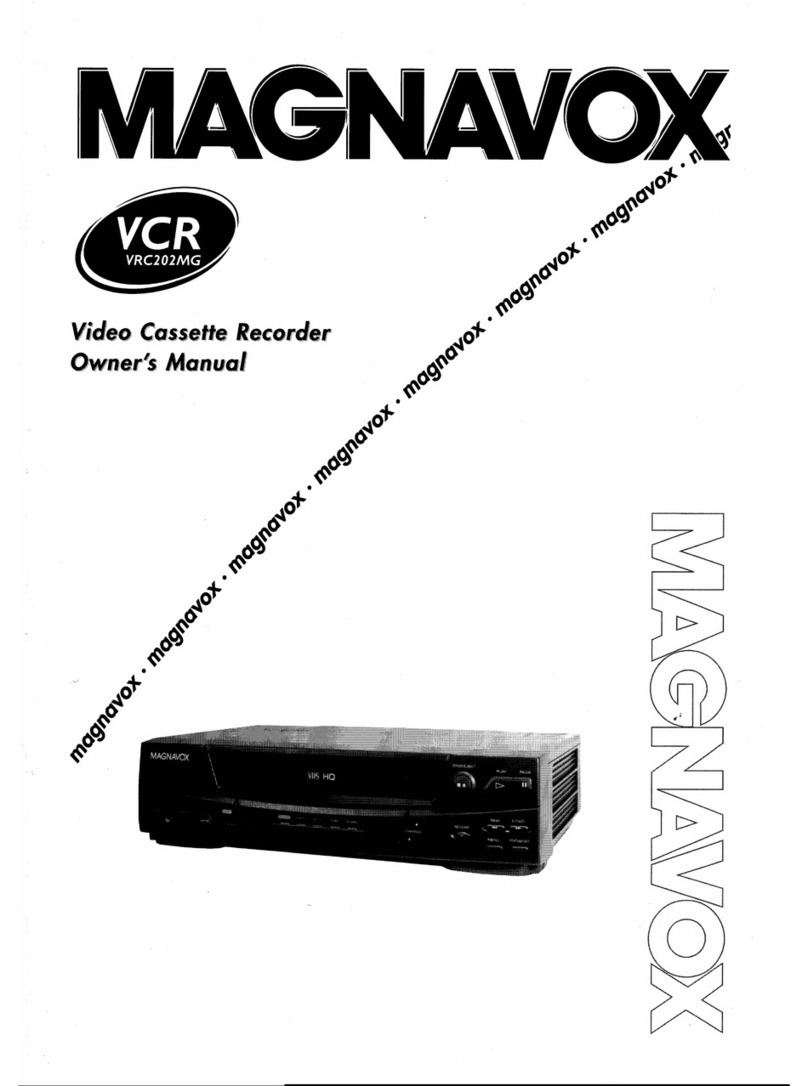 Magnavox VRC202MG User manual