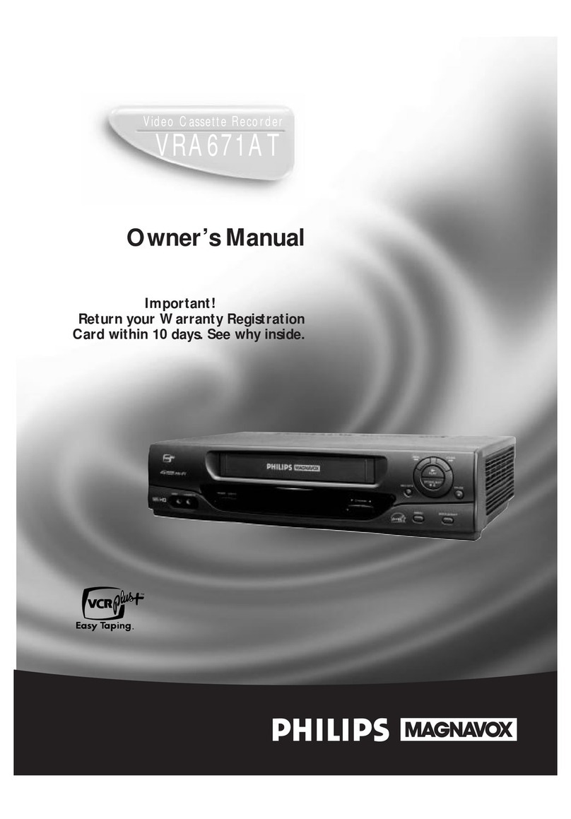 Philips VRA671AT User manual