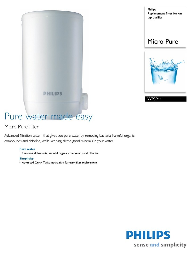 Philips Micro Pure WP3911 User manual