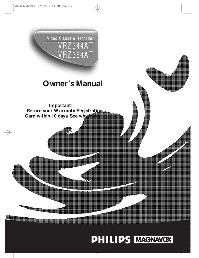 Philips VRZ344AT User manual