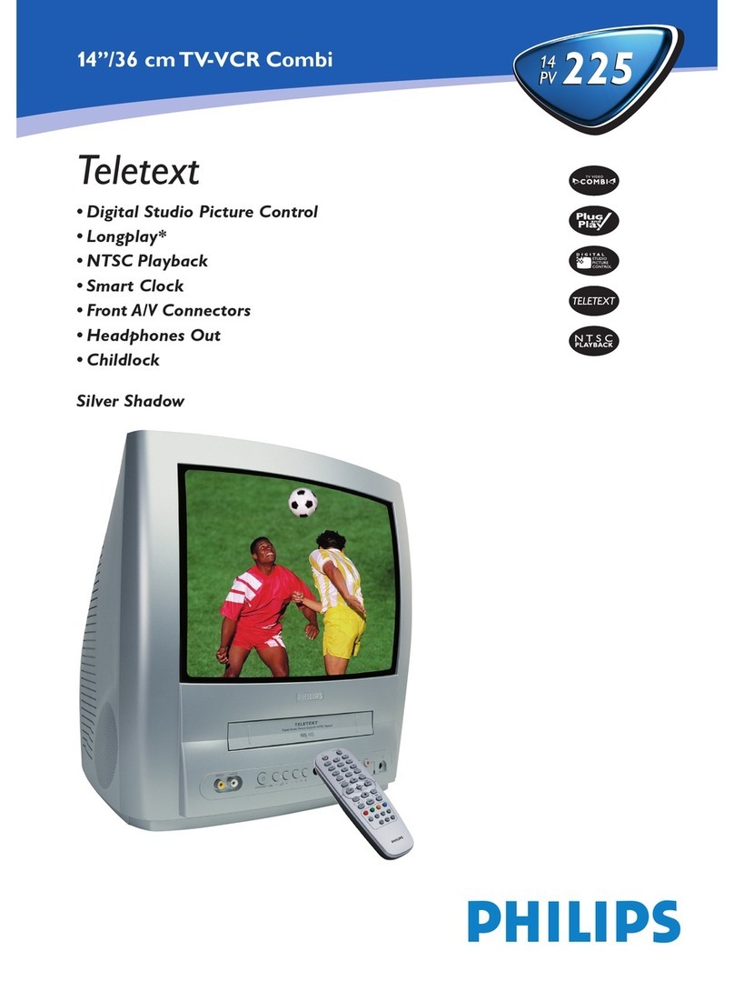 Philips 14PV225 Specifications