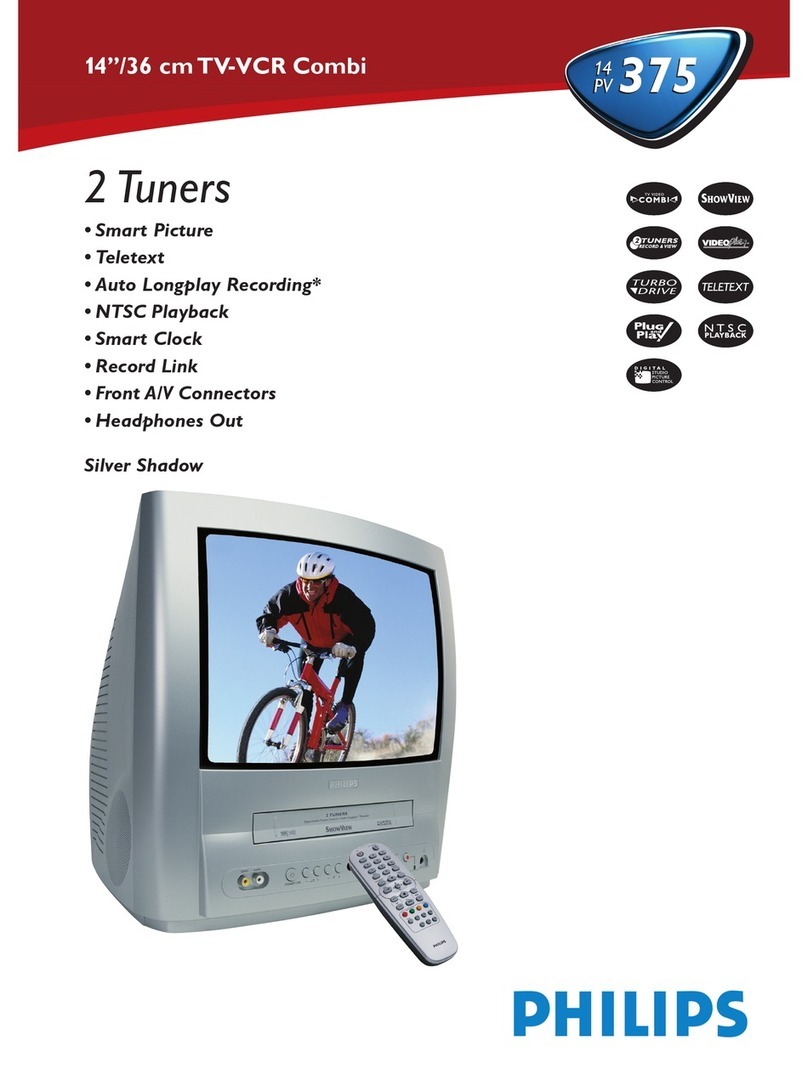 Philips 14PV375 User manual