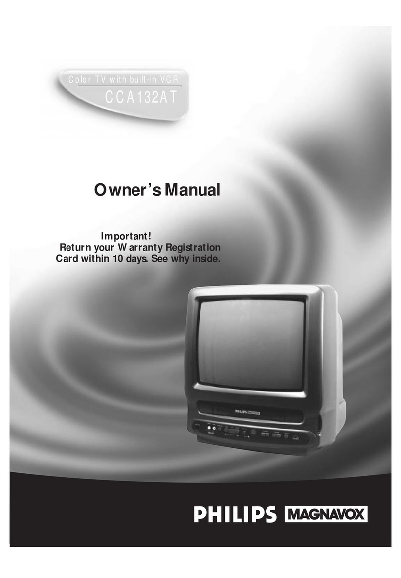 Philips Magnavox CCA132AT owner's manual