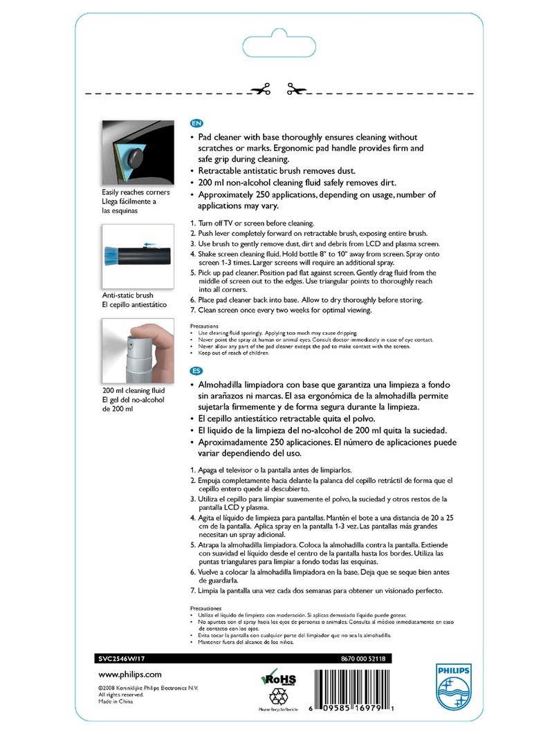 Philips SVC2546W User manual