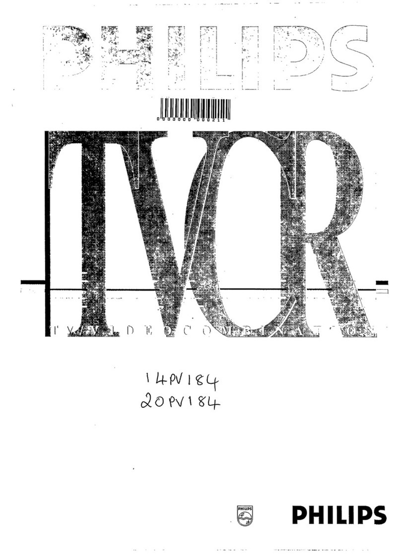 Philips 20PV 184 User manual