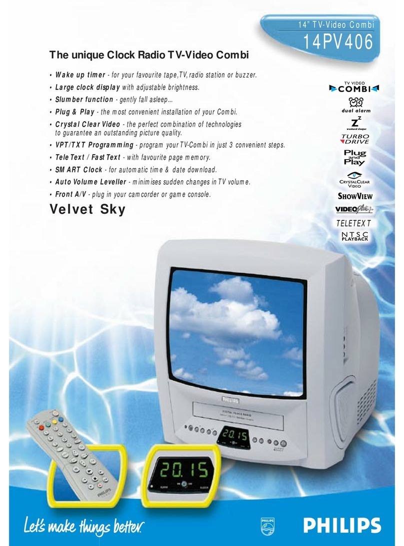 Philips 14PV406 Product information