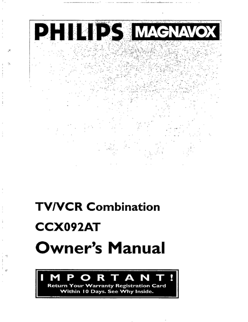 Philips/Magnavox CCX092AT User manual