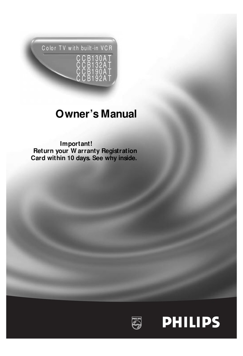 Philips CCB 132AT owner's manual