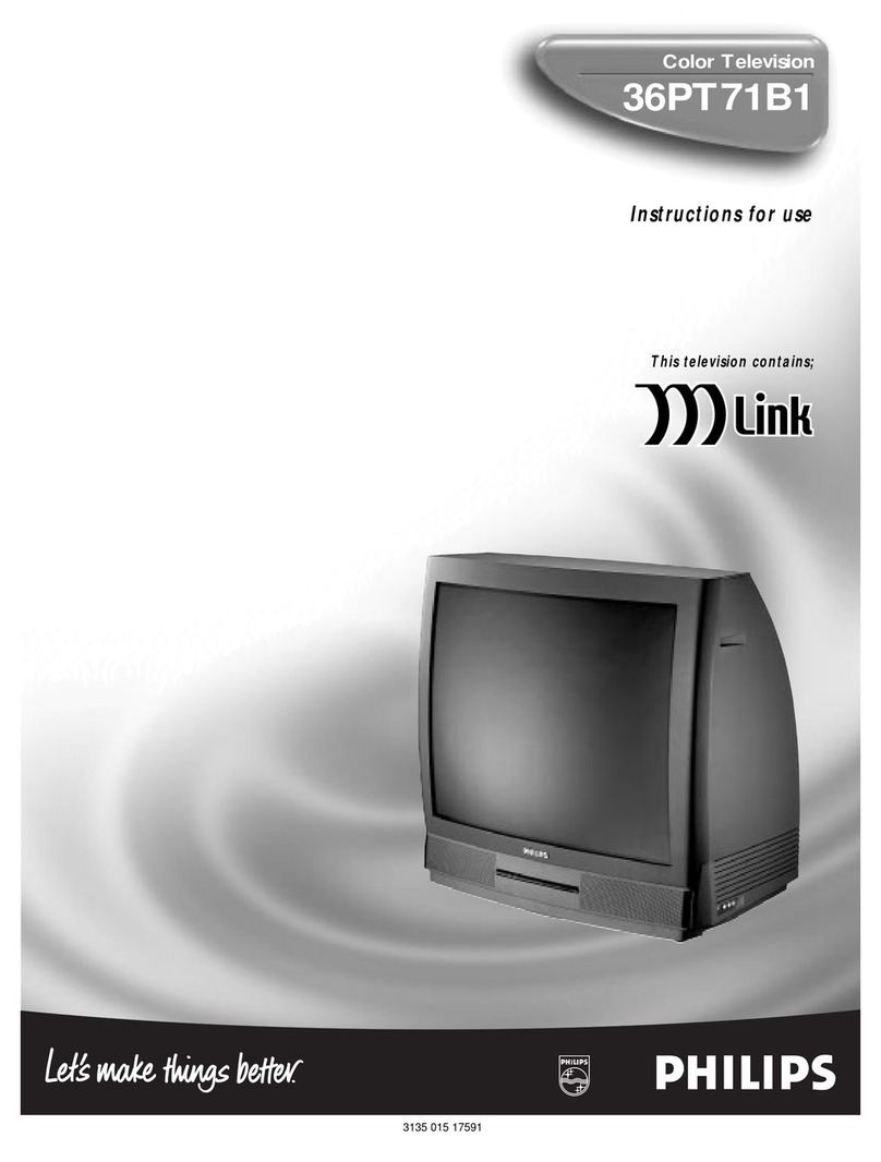 Philips M-Link 36PT71B1 User manual