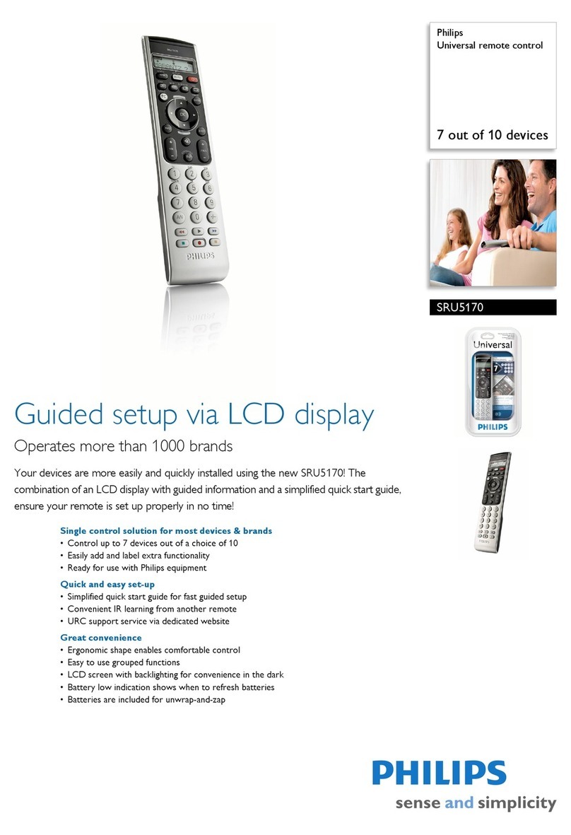 Philips SRU 5170 Specifications