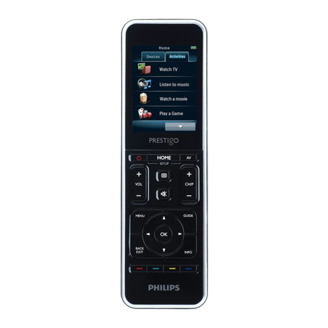 Philips Prestigo SRT9320/27 User manual