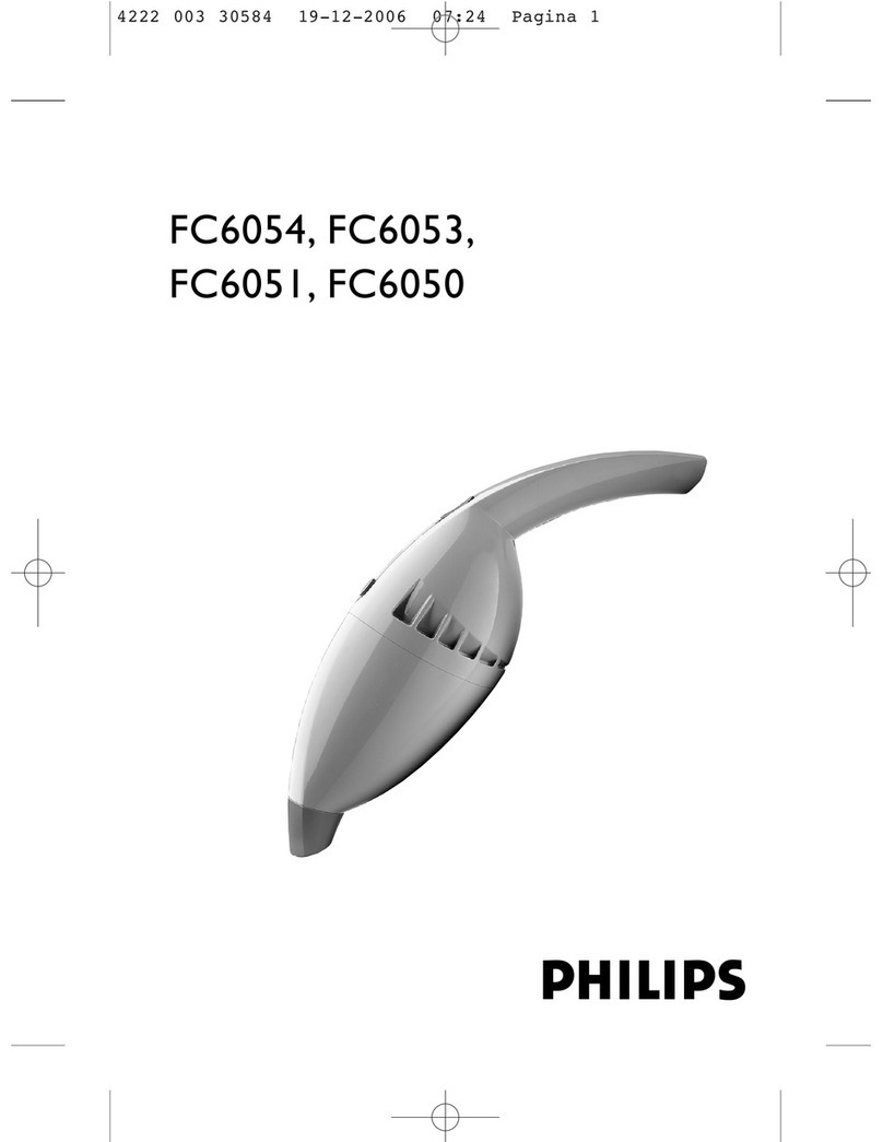 Philips FC6051 User manual