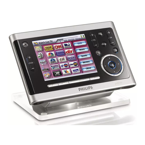 Philips Pronto TSU9600/79 User manual