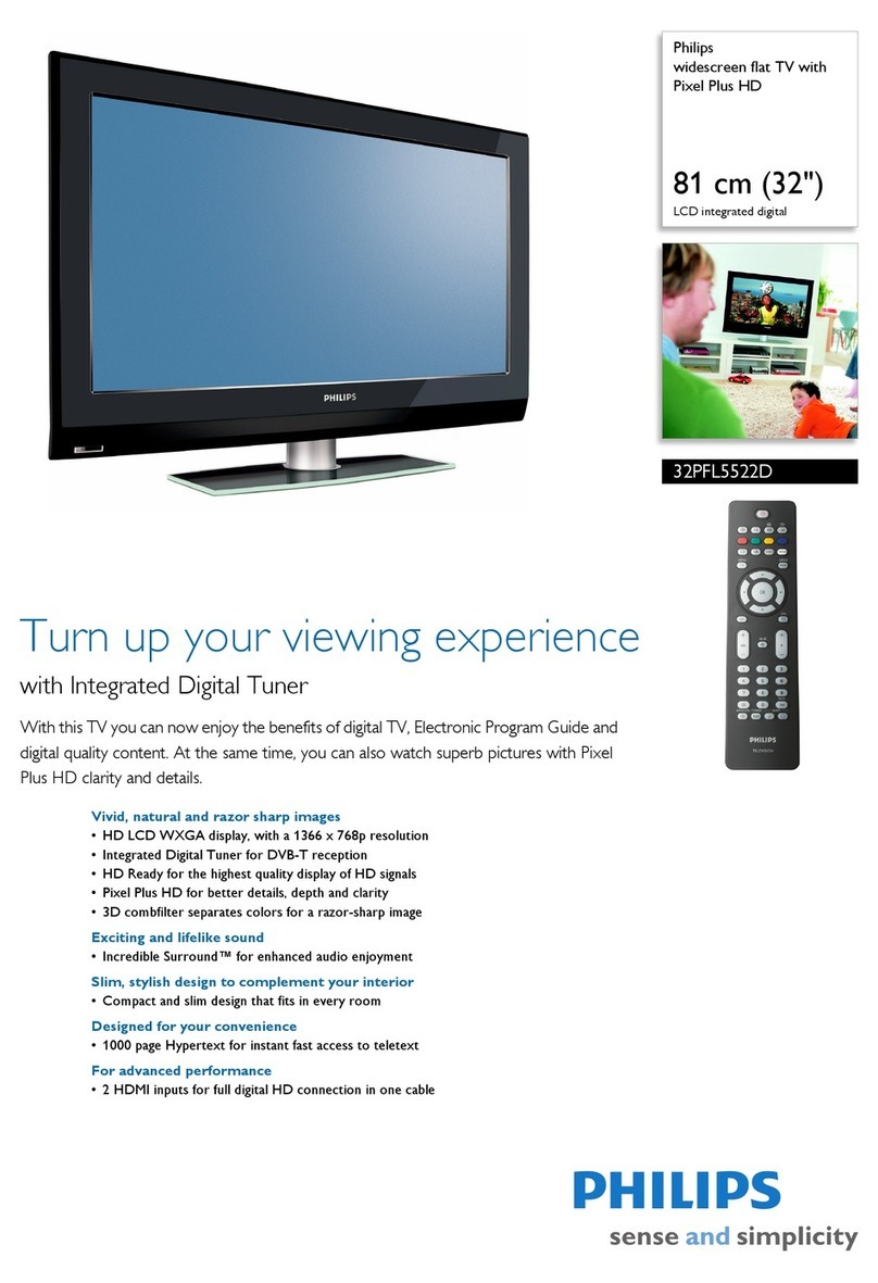 Philips 32PFL5522D - annexe 2 User manual