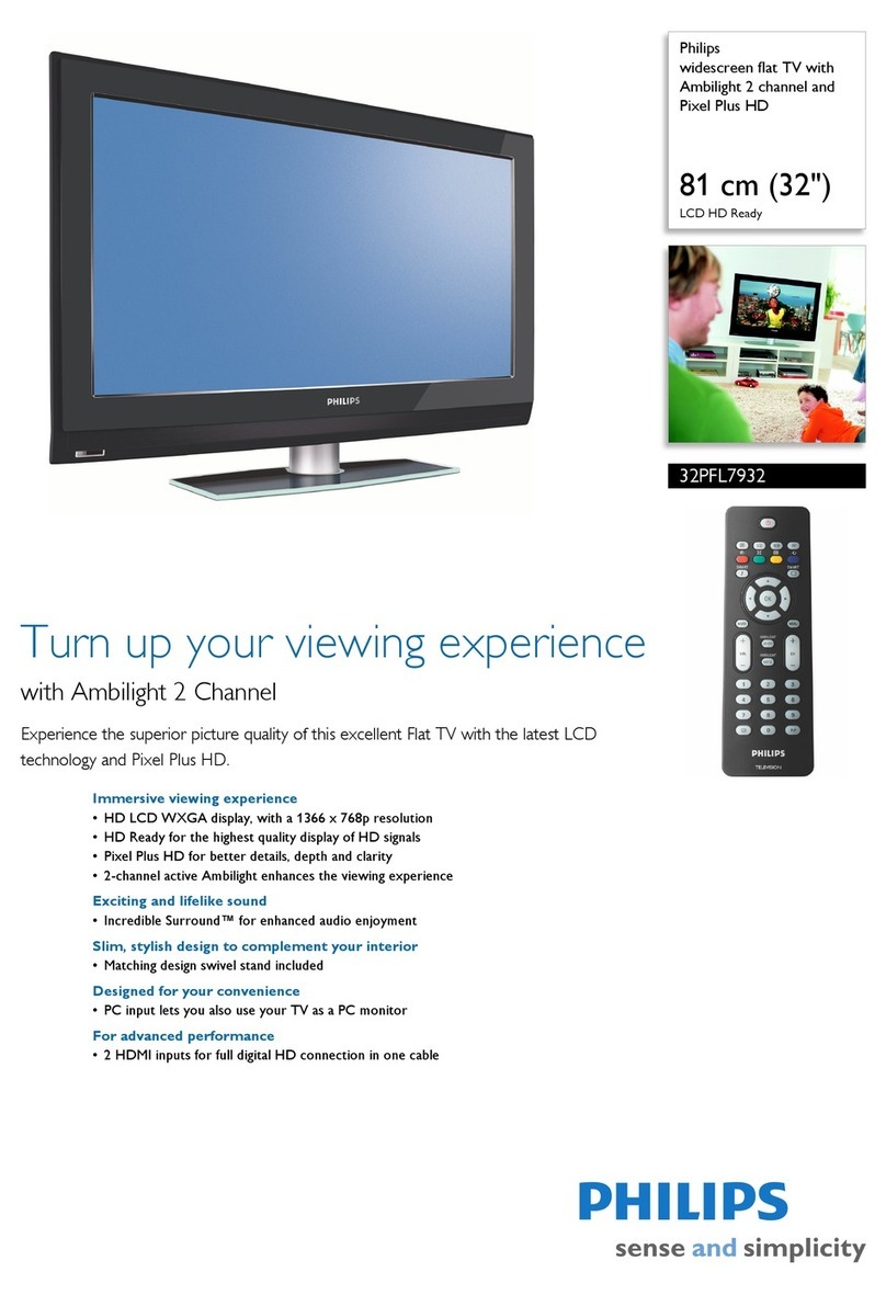 Philips 32PFL7932 User manual
