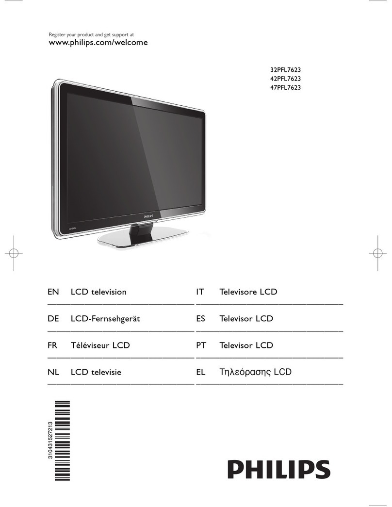 Philips 32PFL7623 User manual