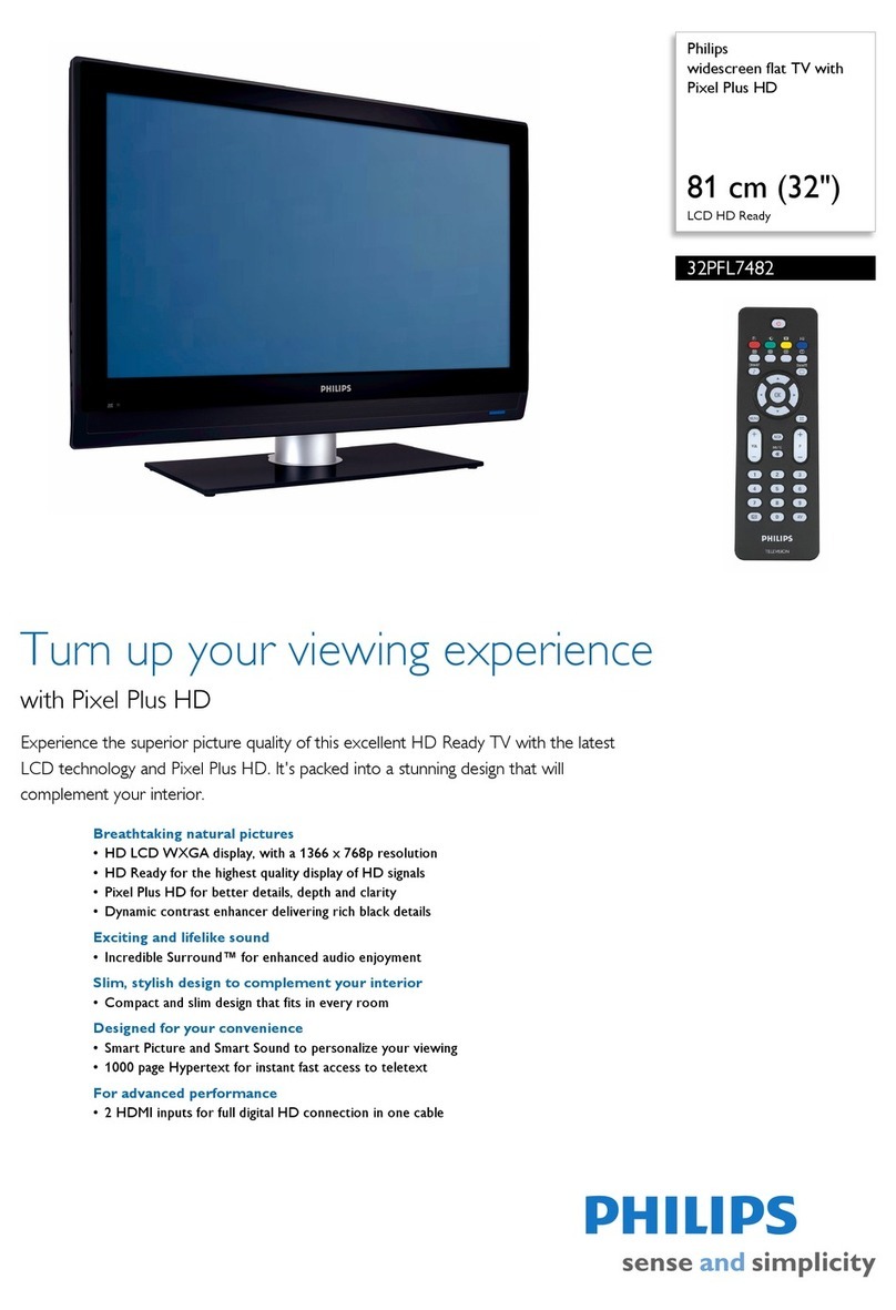 Philips 32PFL7482 User manual
