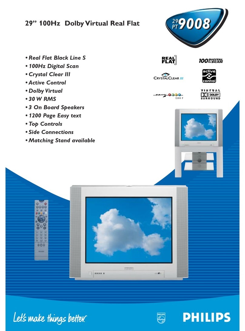 Philips 29PT9008 User manual