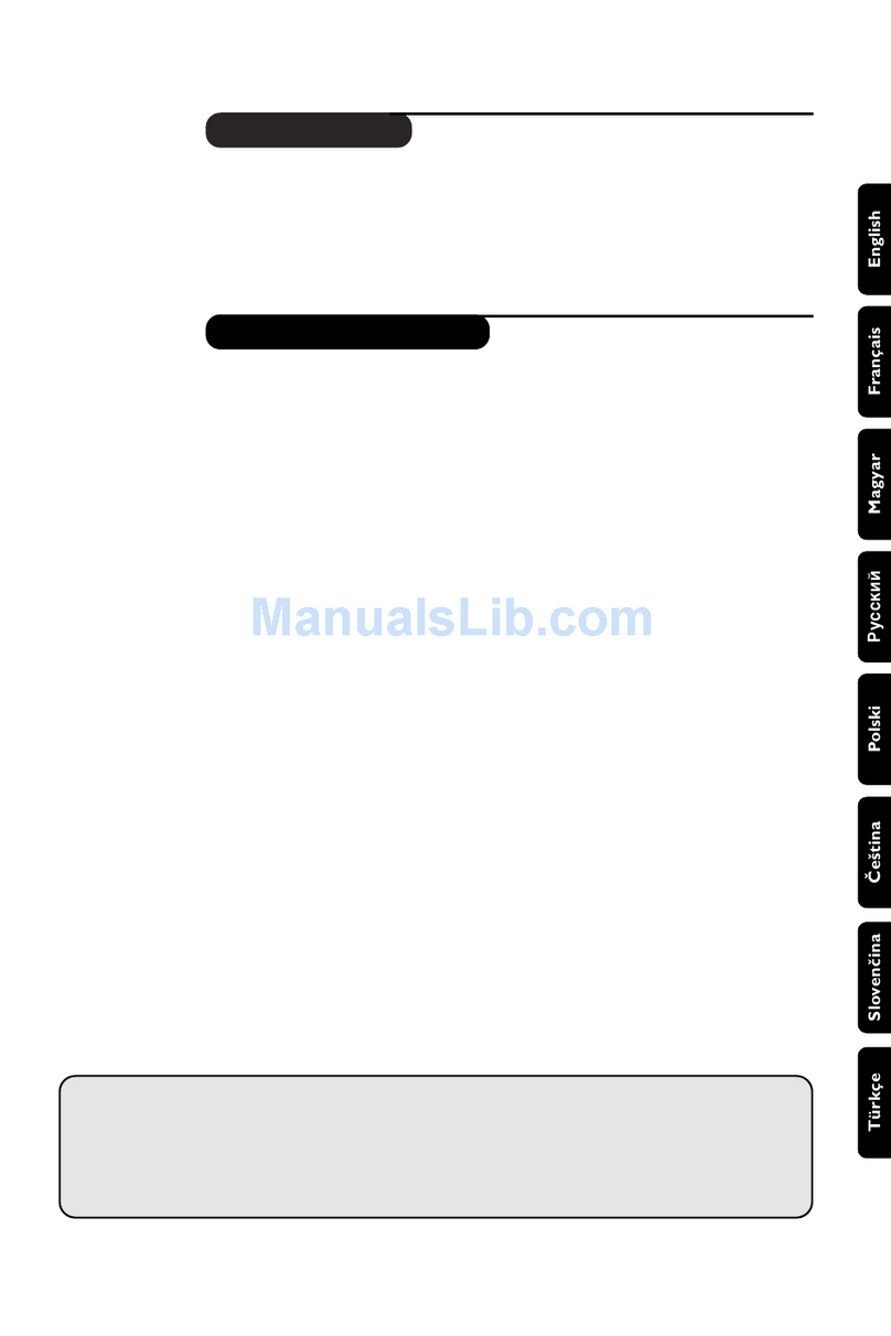 Philips 28PW6108/01 User manual