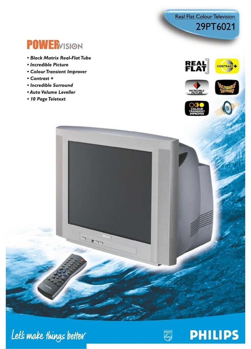Philips 29PT6021 User manual