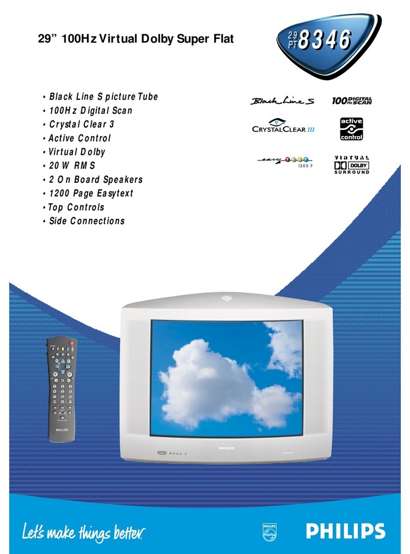 Philips 29PT8346 Specification sheet