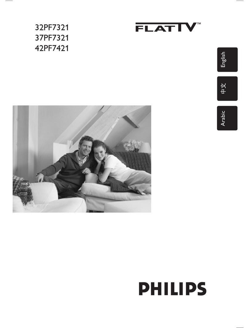 Philips FlatTV 32PF7321 manual