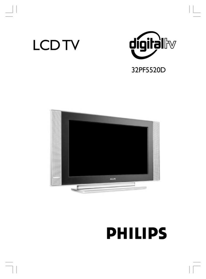 Philips 32PF5520D User manual