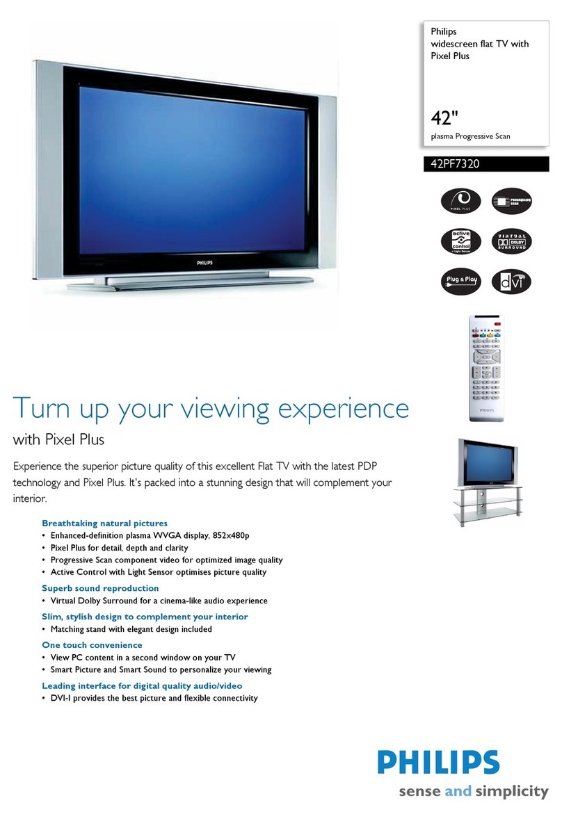 Philips 42PF7320 User manual
