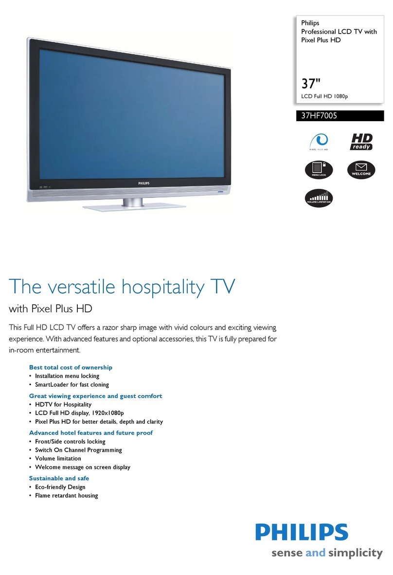 Philips 37HF7005/93 Specifications