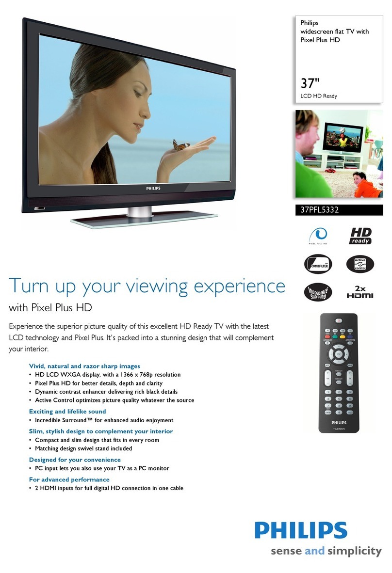 Philips 32PFL5332 User manual