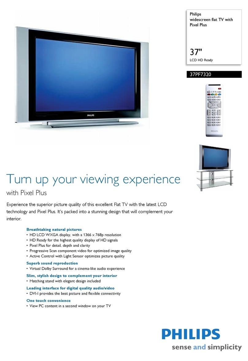 Philips 37PF7320/10 User manual