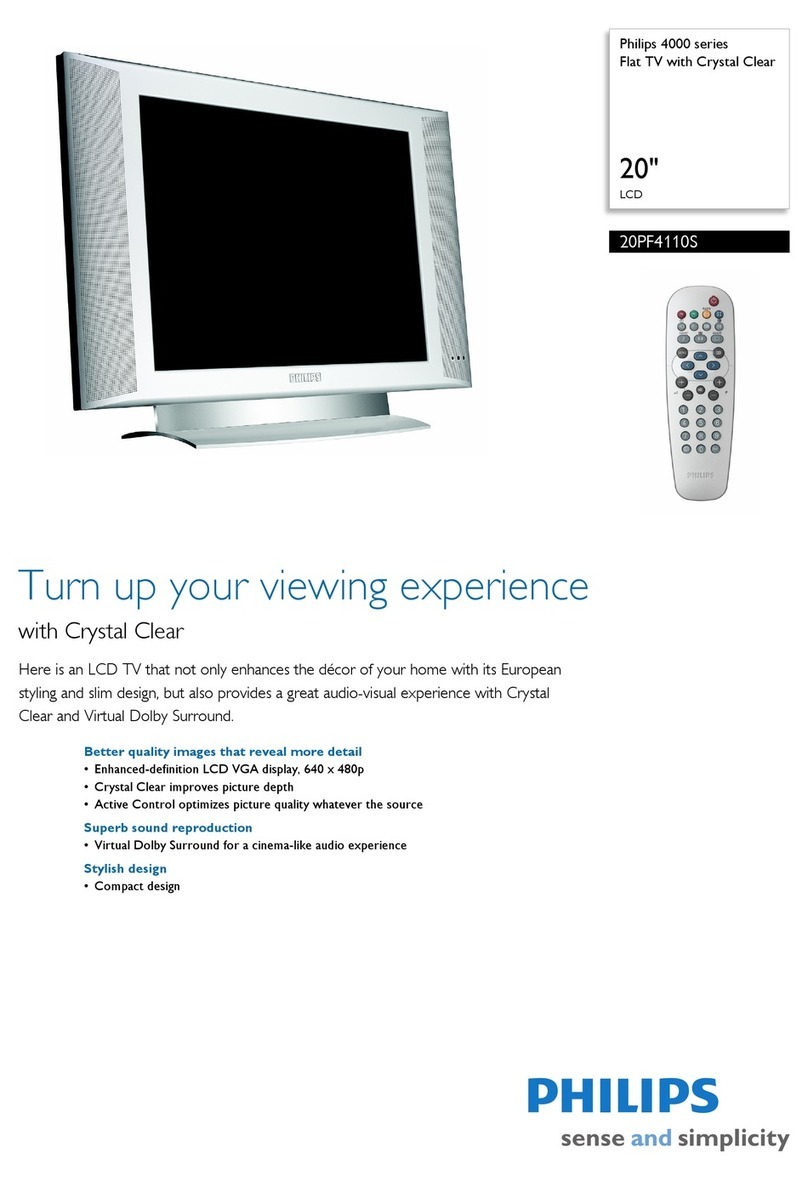 Philips 20PF4110S/58 User manual