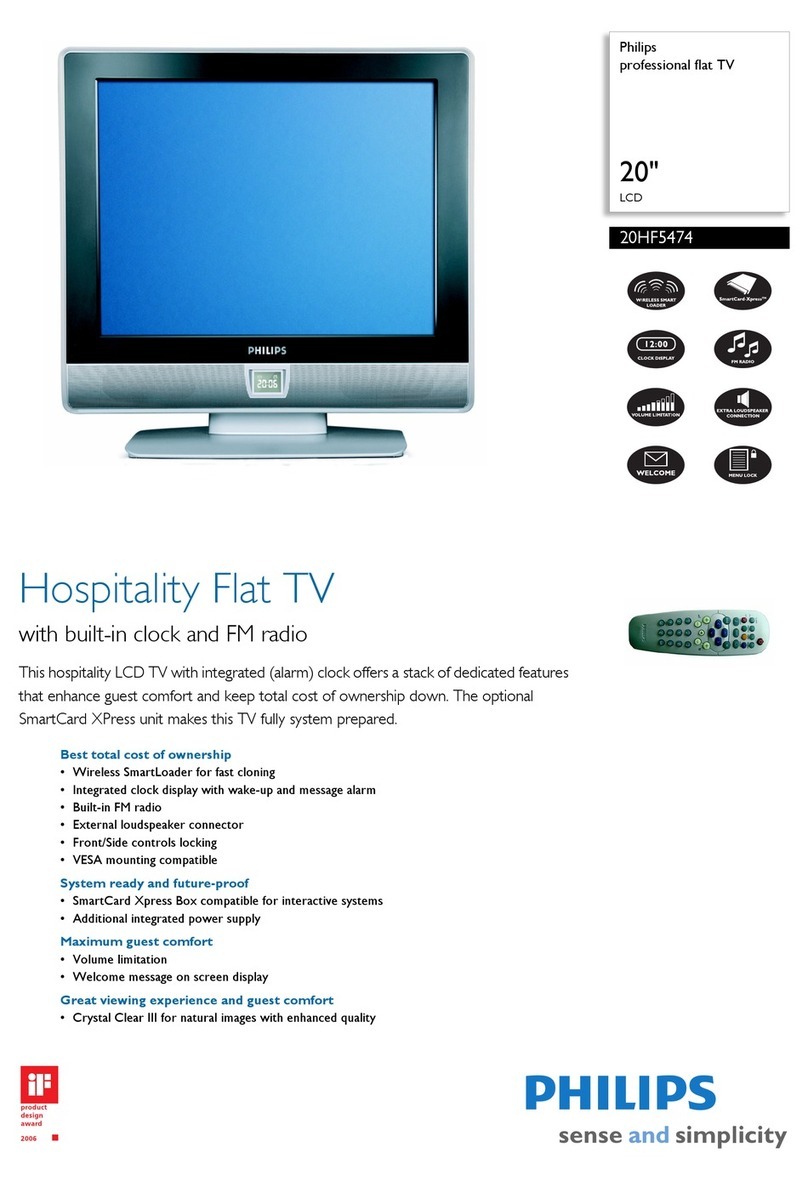 Philips 20HF5474 Specifications