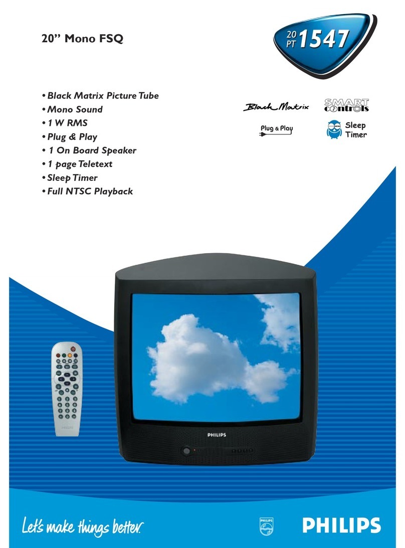 Philips 20PT1547 User manual