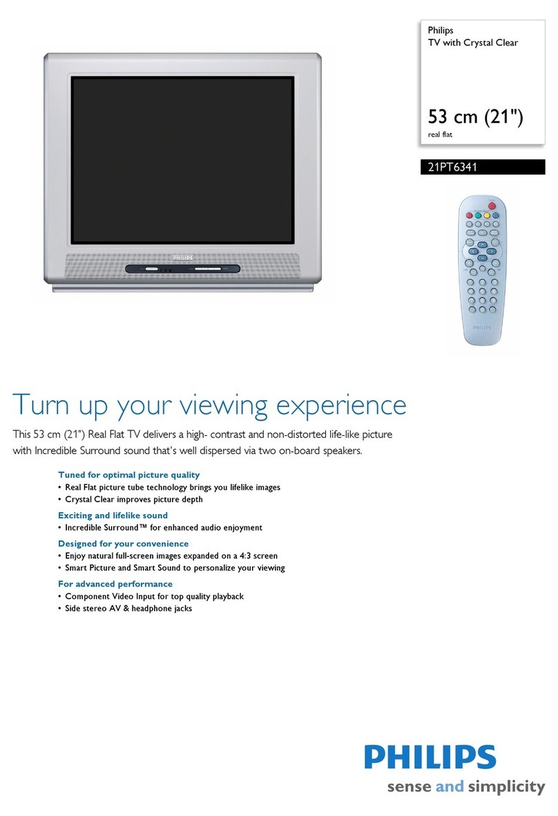 Philips 21PT6341 Specifications