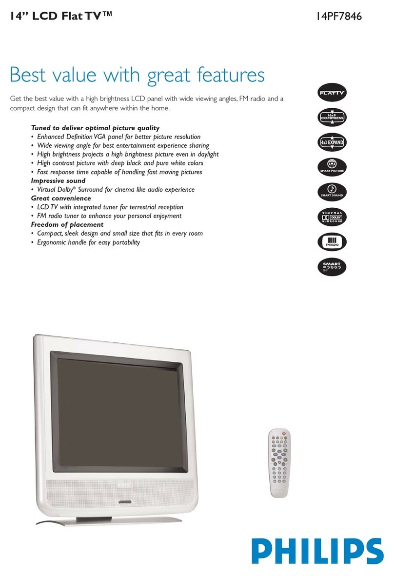 Philips 14PF7846 User manual
