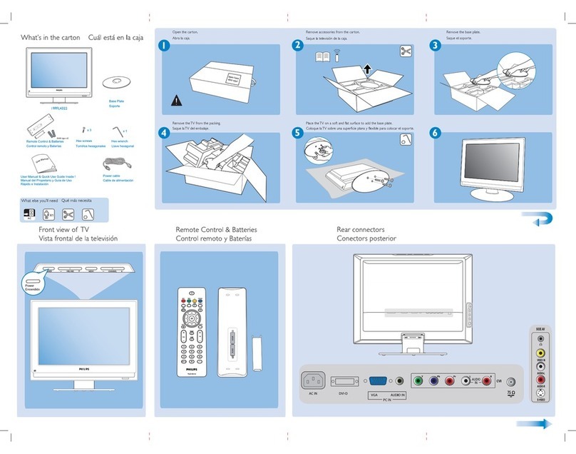 Philips 19PFL4322/45 User manual