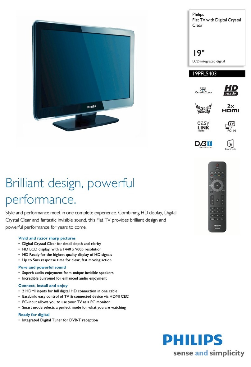 Philips 19PFL5403/60 User manual