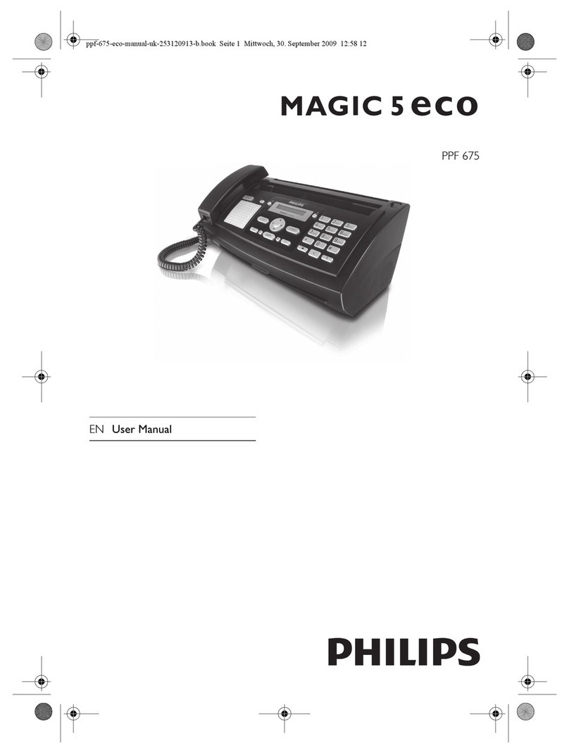 Philips Magic 5 eco PPF 675 user manual