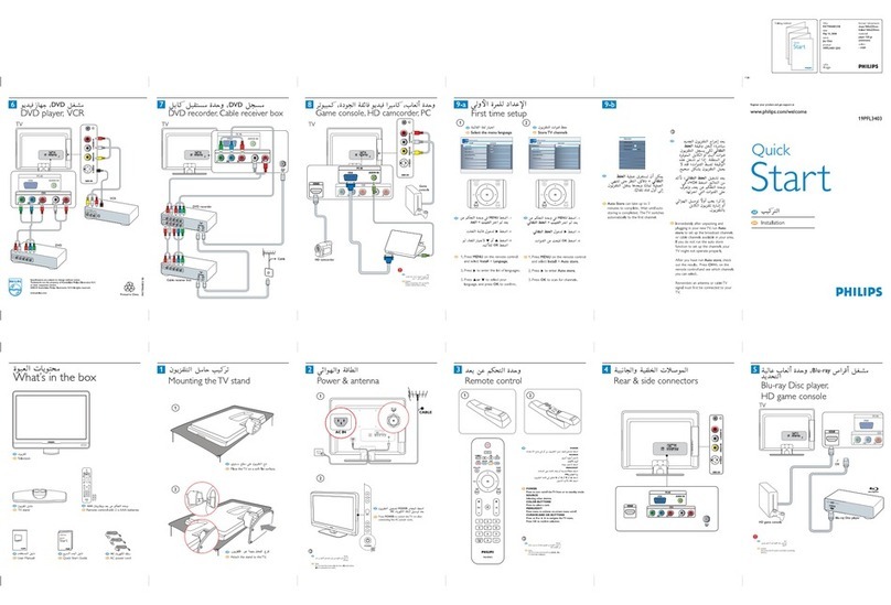 Philips 19PFL3403/98 User manual Philips 19PFL3403/98 User manual