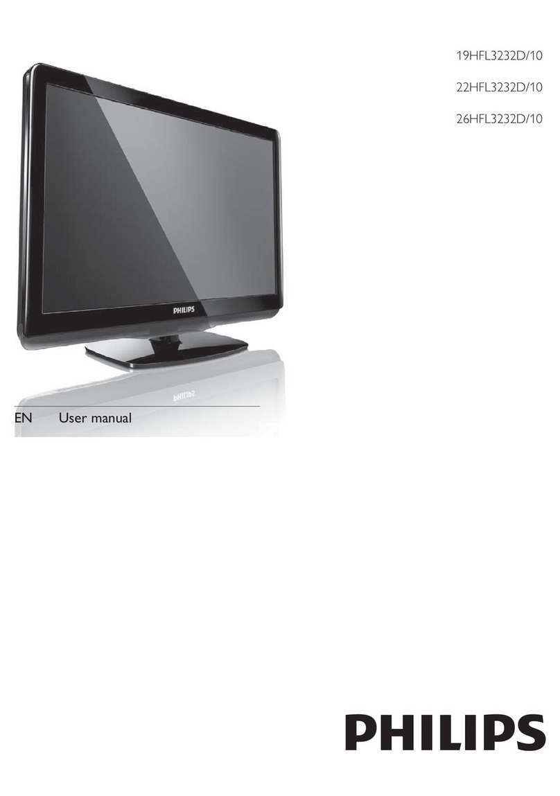 Philips 19HFL3232D User manual